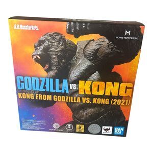 Kong Godzilla vs. Kong (2021) S.H. Monster Verse Action Figure Bandai Tamashii